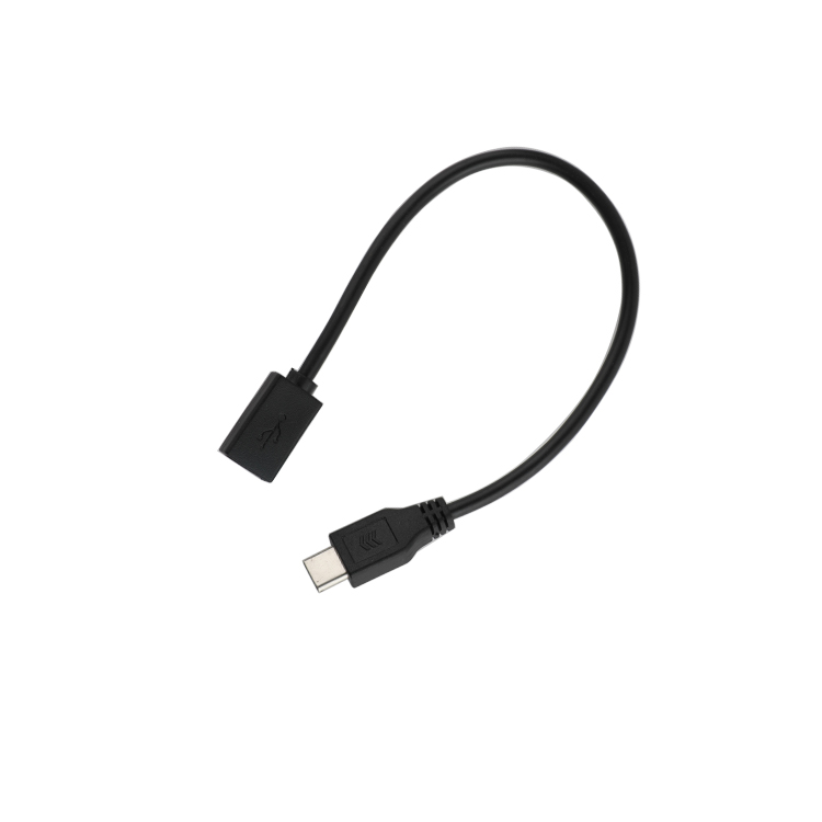 micro USB 5P母头面条数据线