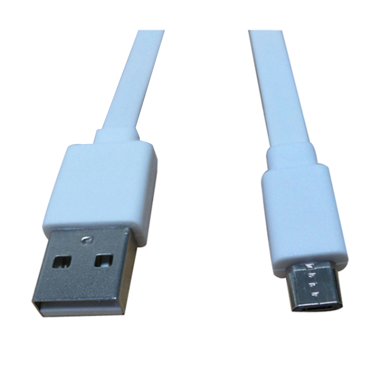扁型 USB面条充电线 micro面条线