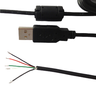 USB接口数据线 半成品usb线